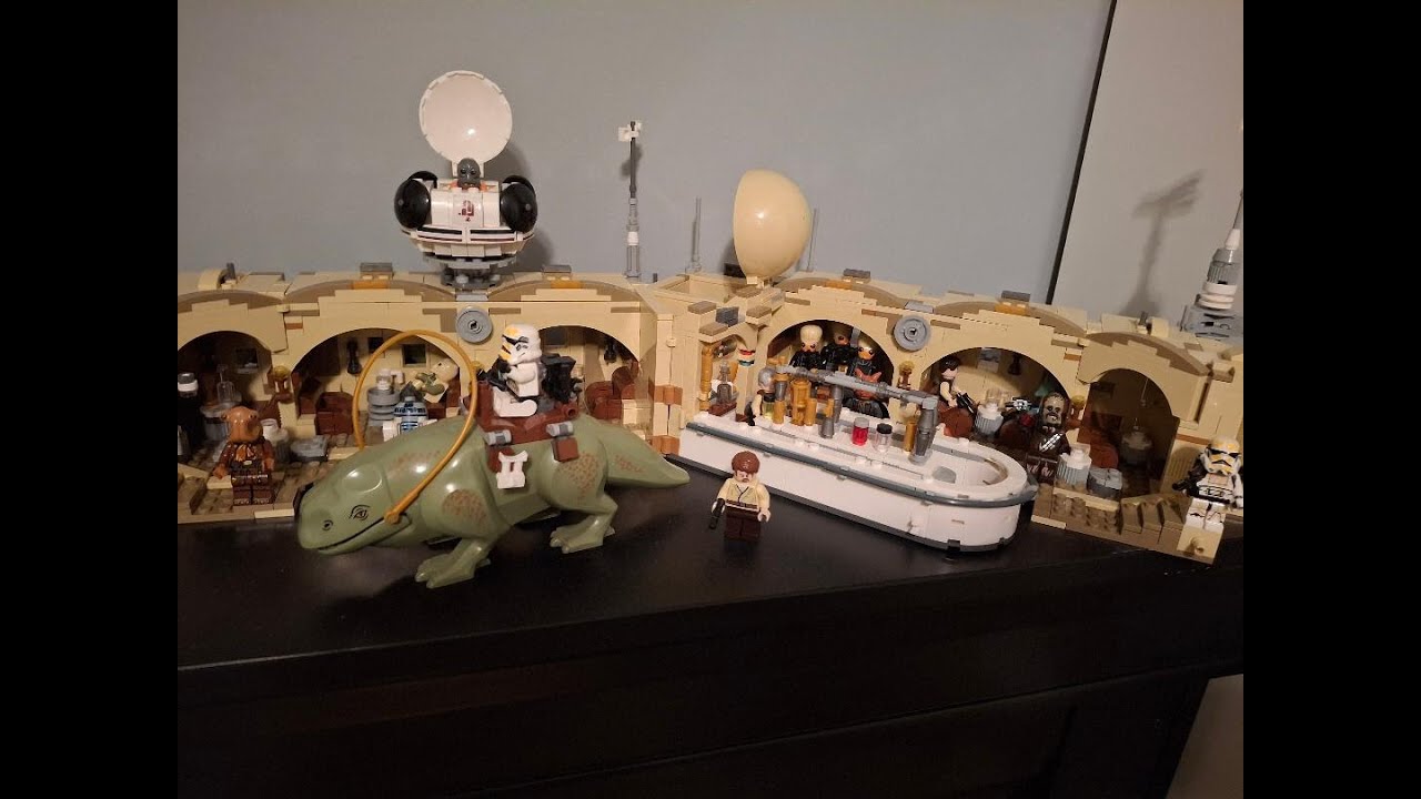 Ali Express Star Wars Mos Eisley Cantina build and review