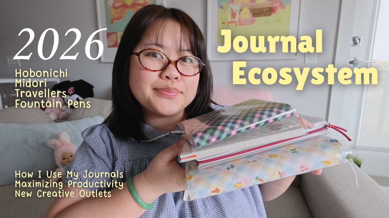 2026 Journal Ecosystem 💌productivity, stationery collection, how I use them