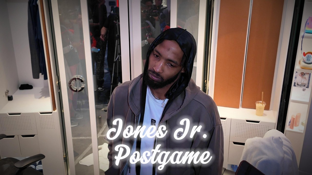 Derrick Jones Jr. Talks About Offensive Development & Playing With Darius Garland After Knicks Win