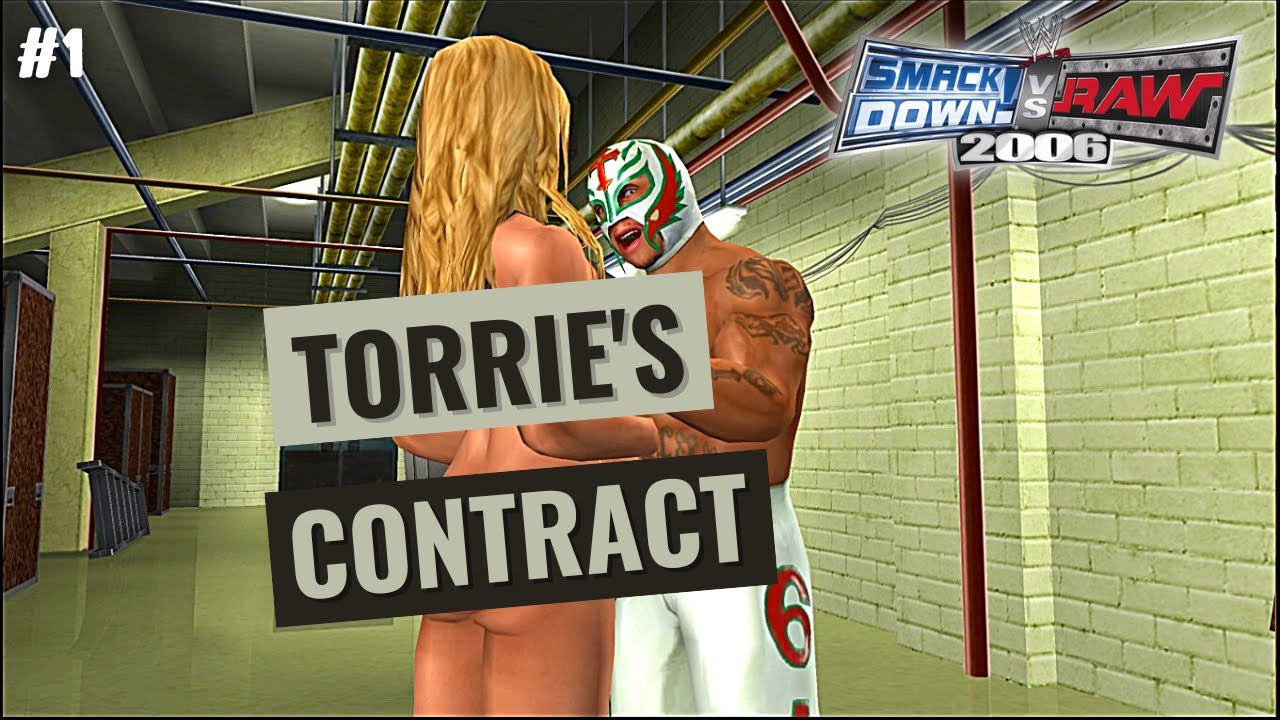 Torrie's Contract | WWE Smackdown vs Raw 2006 | Rey Mysterio Season Mode | Part-1