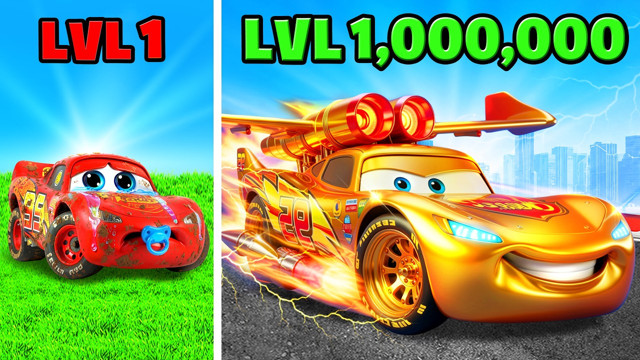 Level 1 to Level 1,000,000 CARS In GTA 5!