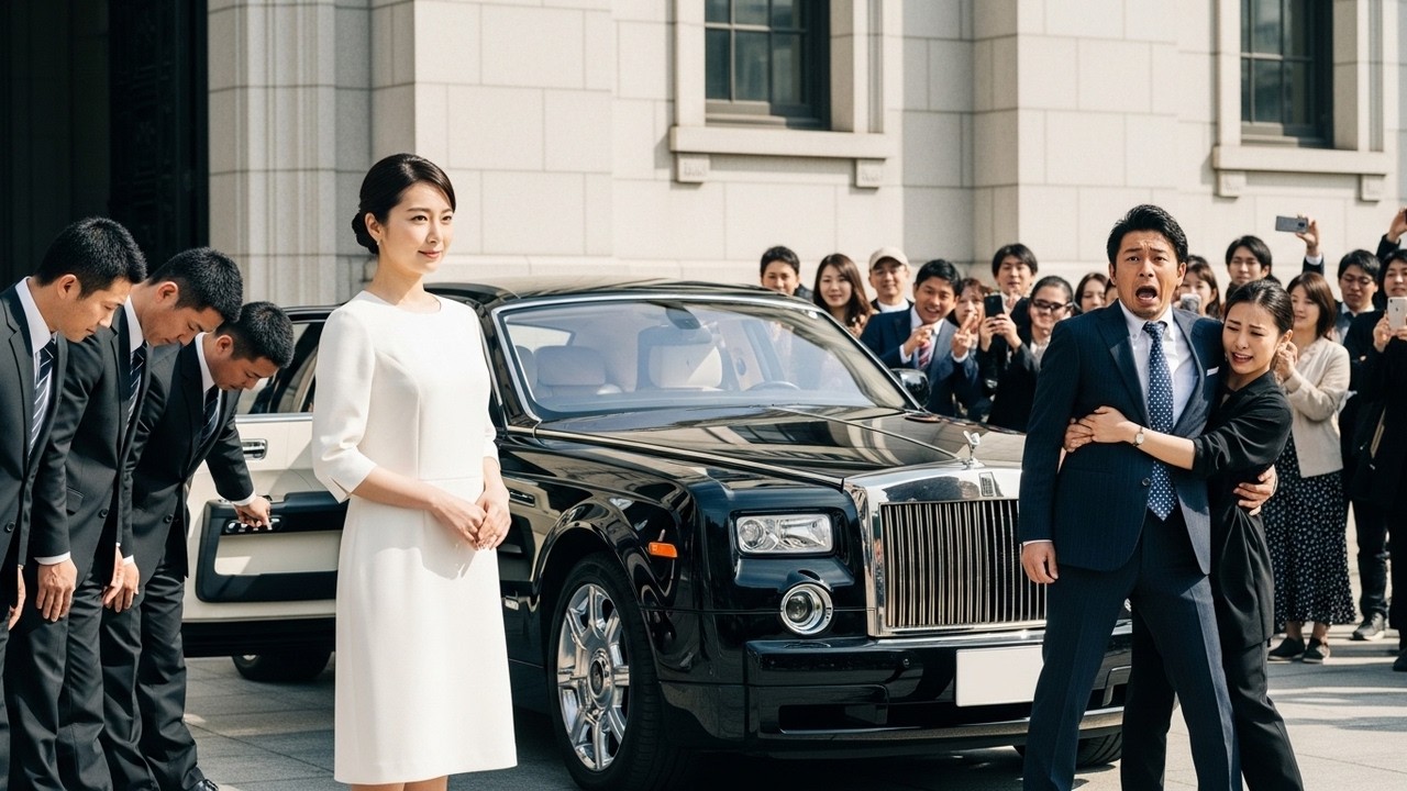 価値のない女と罵られ離婚→裁判所の前で大企業の令嬢だと判明し、元夫と愛人は絶望の淵へ【スカッとする話】