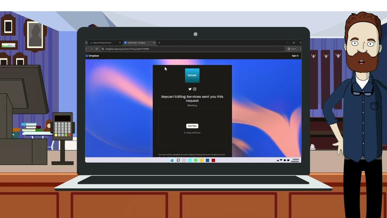 How to use the Baycarl Editing Services Website