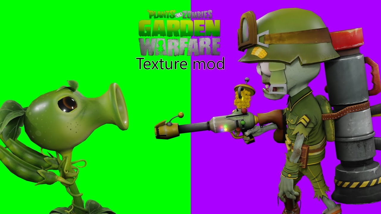 Pvz Gw1 texture mod 2025 editon for Pvz Gw2 showcase