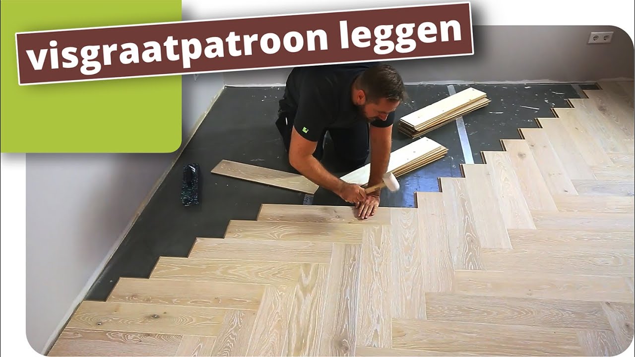 Visgraatparket met kliksysteem – Parket eenvoudig zelf leggen