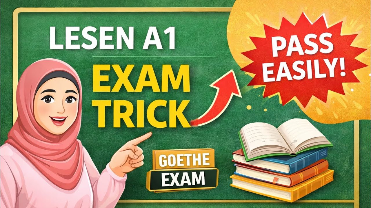 Lesen A1 German | Practice for Goethe Exam 