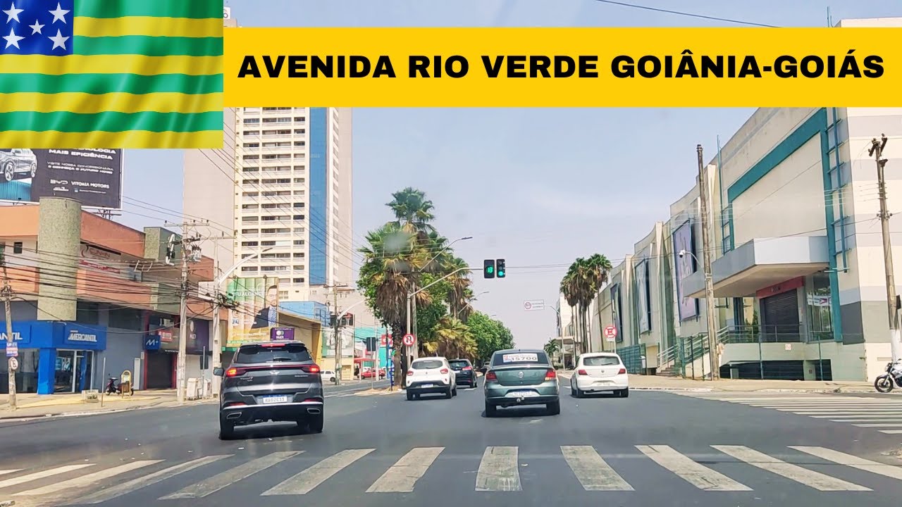 Veja a Avenida Rio Verde em Goiânia Goiás