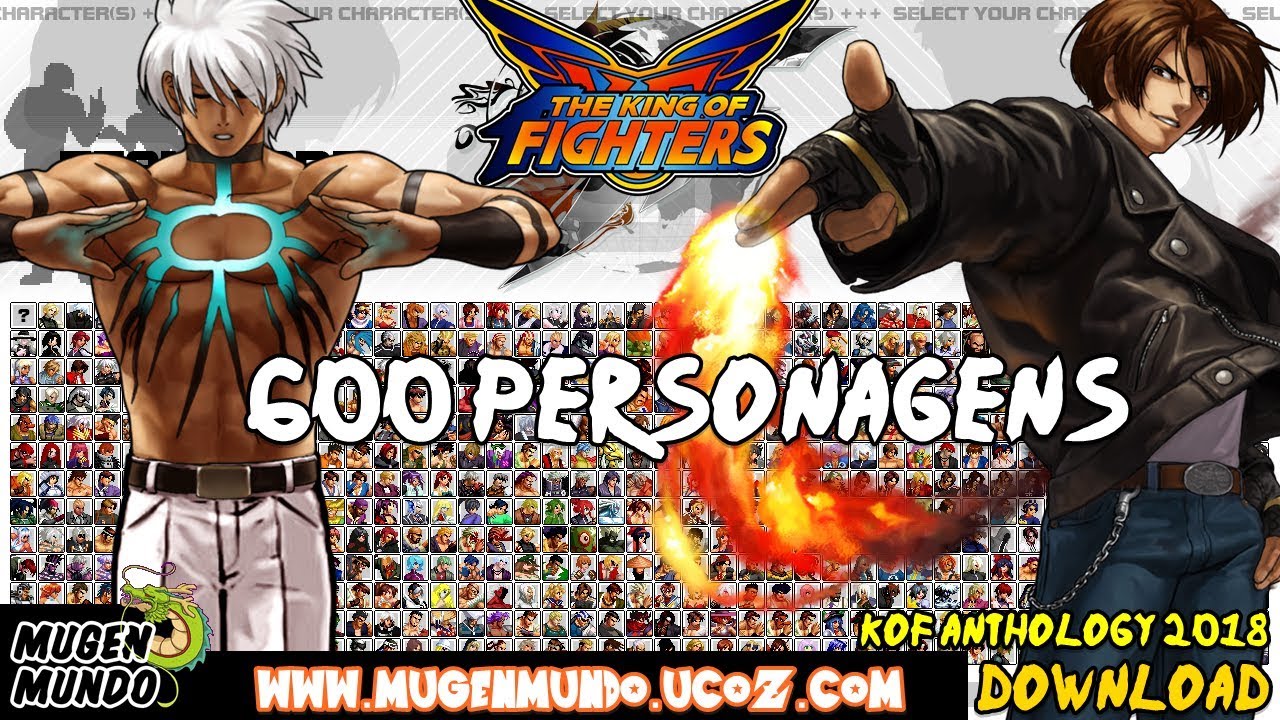 THE KING OF FIGHTERS ANTHOLOGY MUGEN COM 600 CHARS (DOWNLOAD) @MugenMundo #MugenMundo