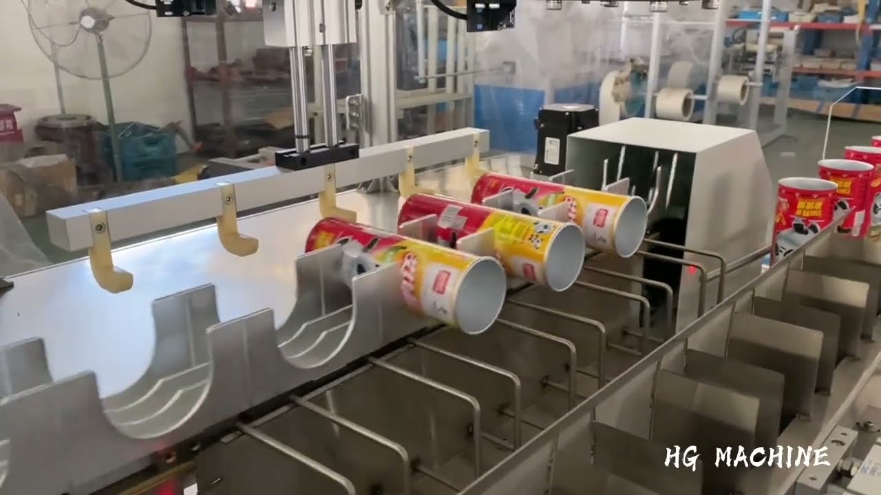 Automatic Kraft Paper Tube Making Machine For Compound Potato Chips