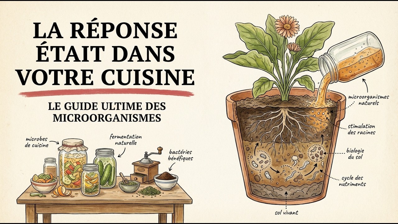 Même des plantes MORTES ont explosé de croissance ! Donnez à votre jardin ce liquide microbien à 0 $