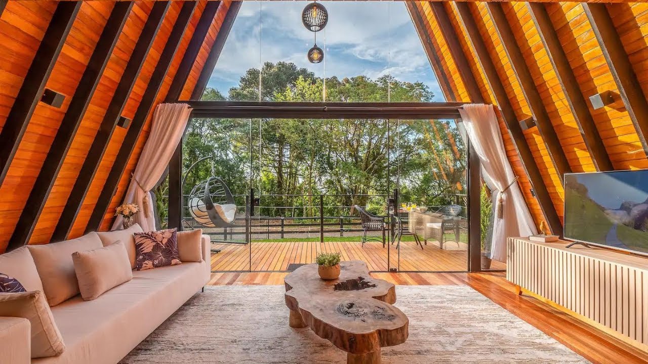 58 CHALÉS DE MADEIRA POR DENTRO | Interiores Decorados
