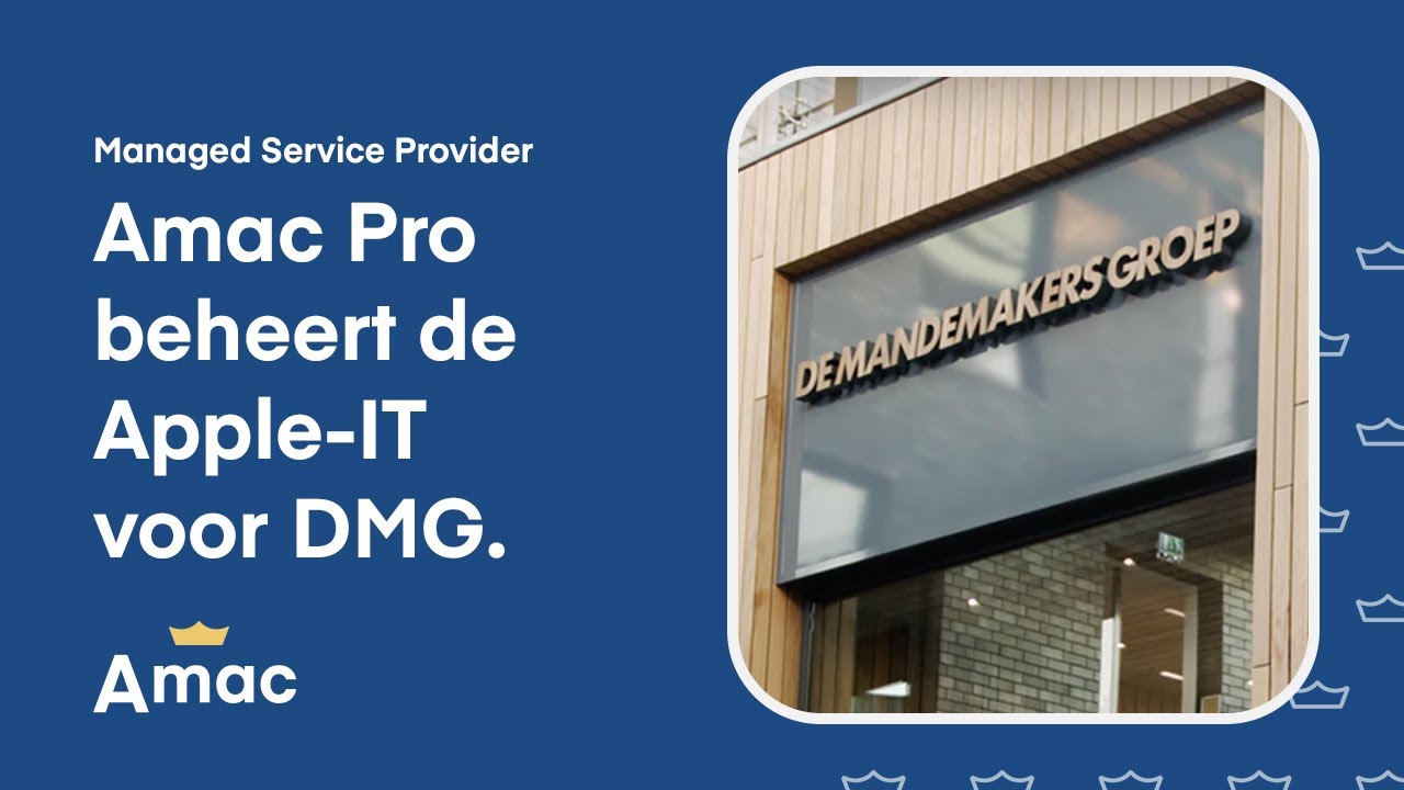 Amac Pro is de Managed Service Provider voor De Mandemakers Groep