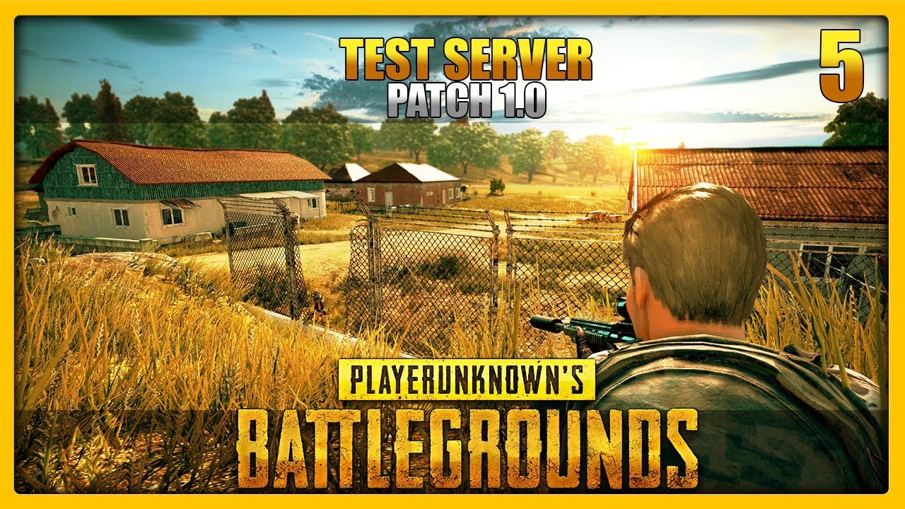 👻 PUBG | Servidor de teste Patch 1.0 COM O PIOR SQUAD DO MUNDO xD