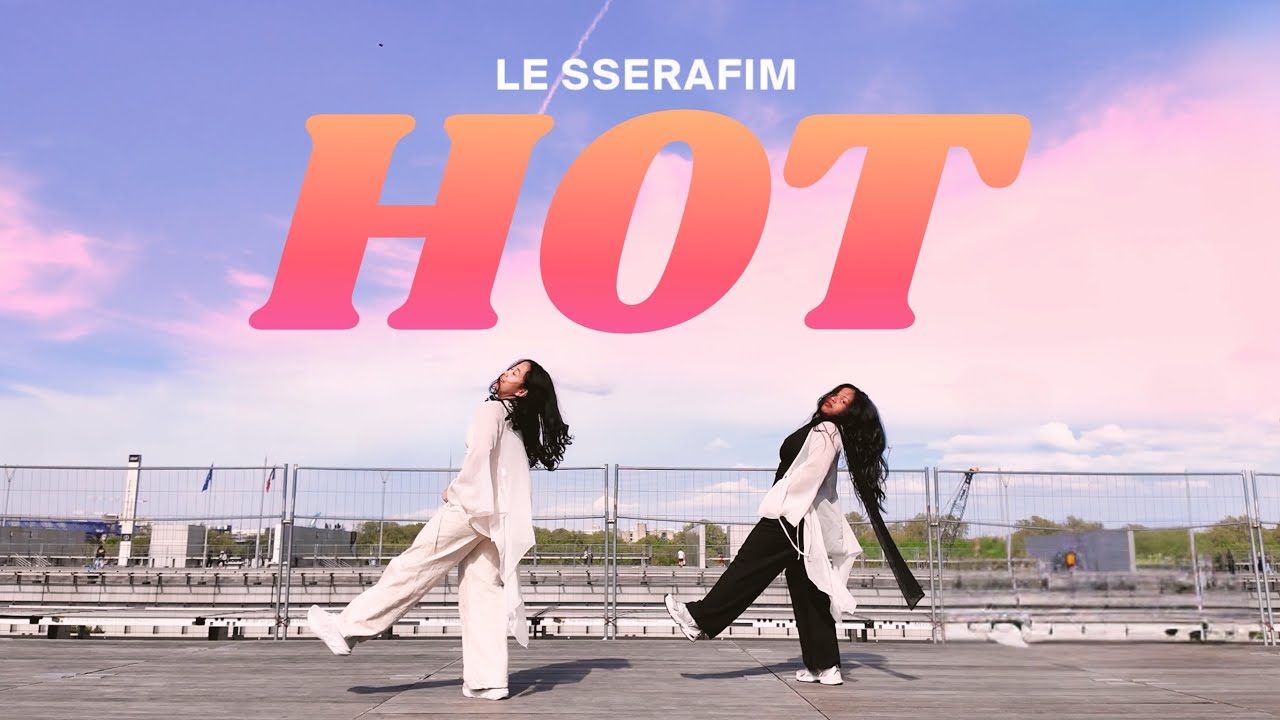 [KPOP IN PUBLIC] LE SSERAFIM (르세라핌) - 'HOT' 2인 Dance cover | Duo Version | 4K