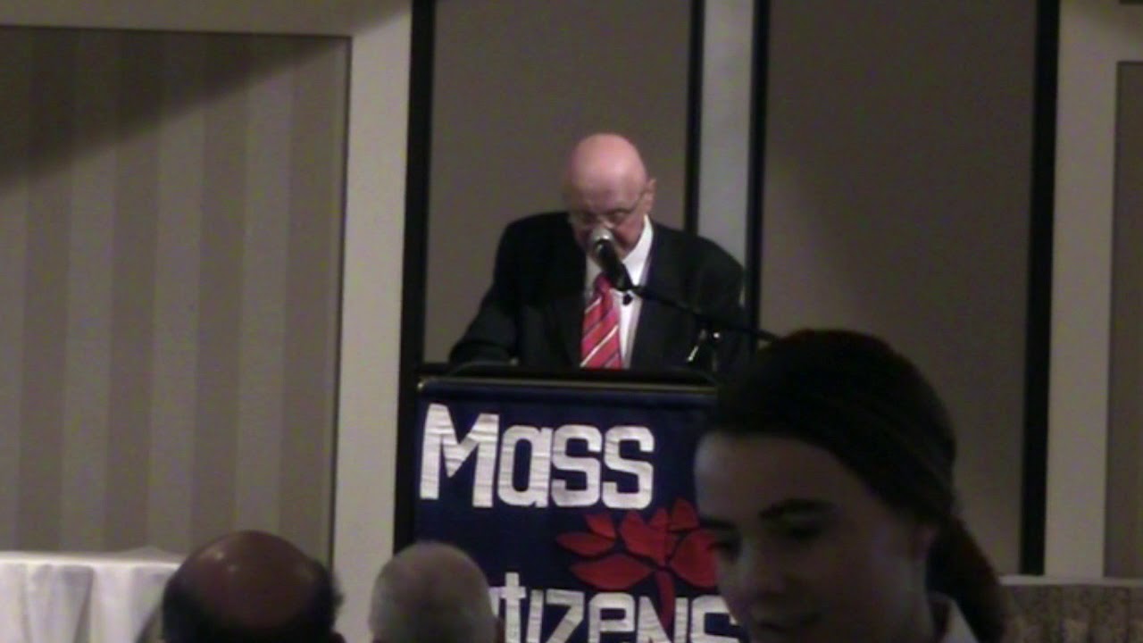 Peter Kreeft at the Massachusetts Citizens for Life Annual Banquet 2017