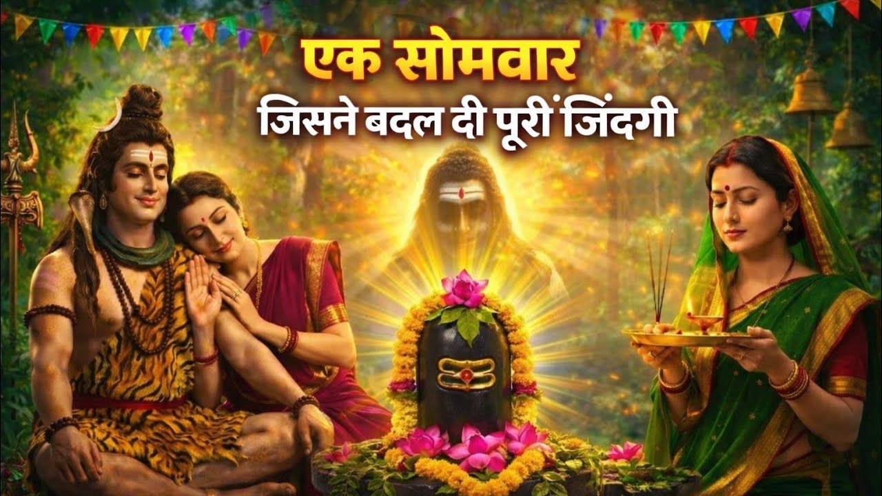 सोमवार व्रत कथा ! एक सोमवार जिसने बदल दी पूरी जिंदगी।