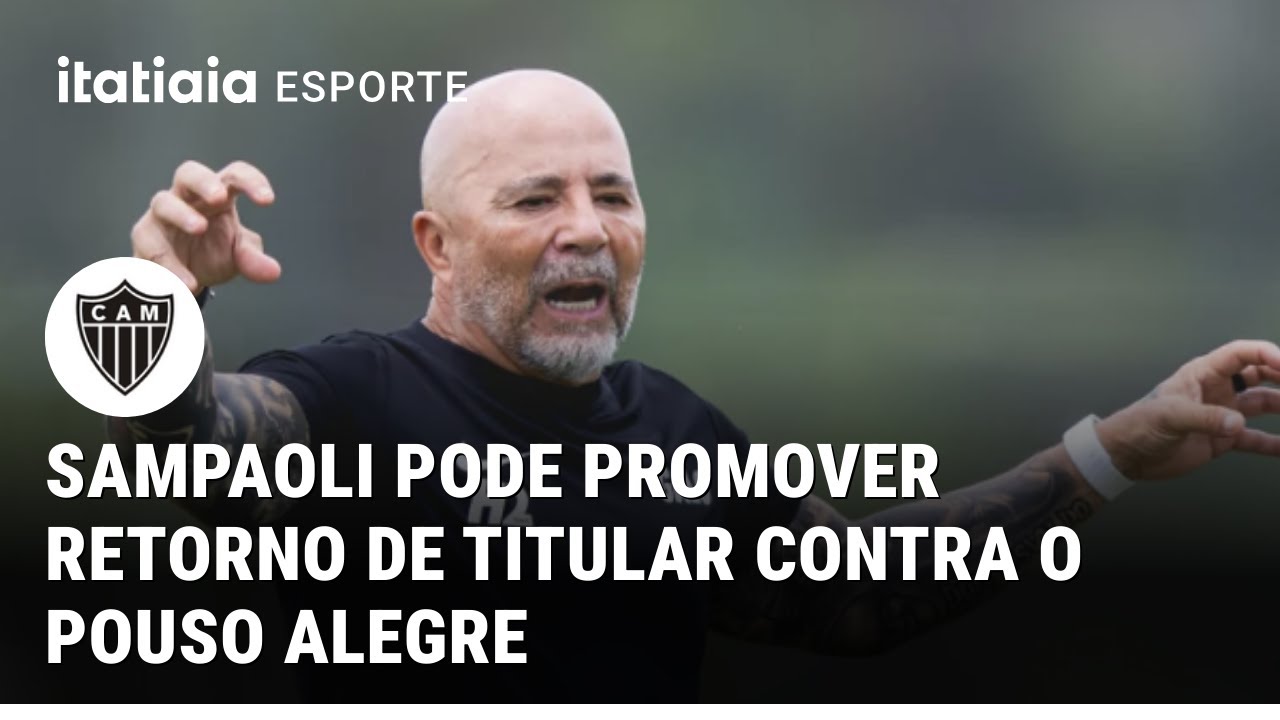 ATLÉTICO MISTO NO SUL,  GALO TEM SEIS TITULARES QUE NÃO VÃO A PORTO ALEGRE