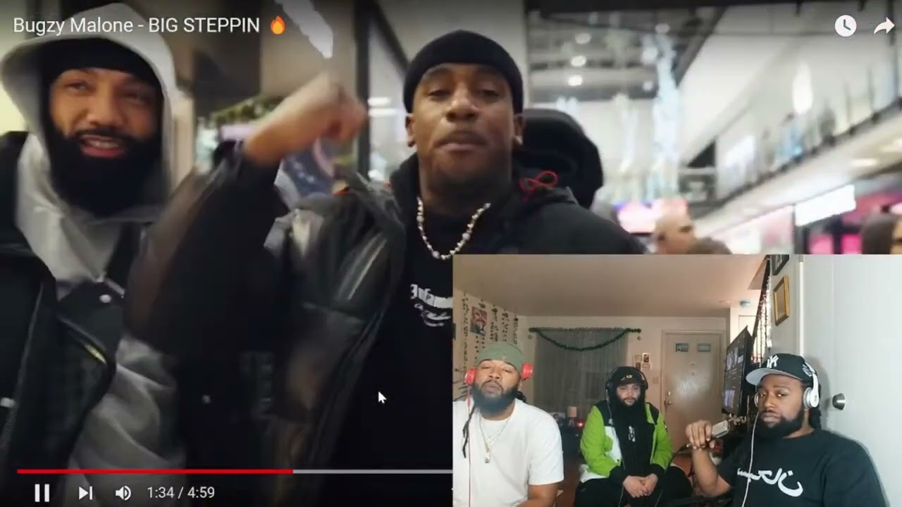 Bugzy Malone - BIG STEPPIN Reaction