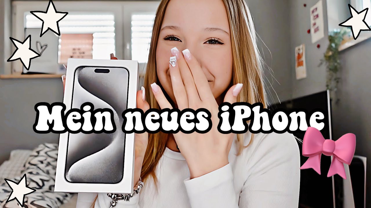 MEIN NEUES iPhone 🎀🤍 LIVE UNBOXING | HEY ISI