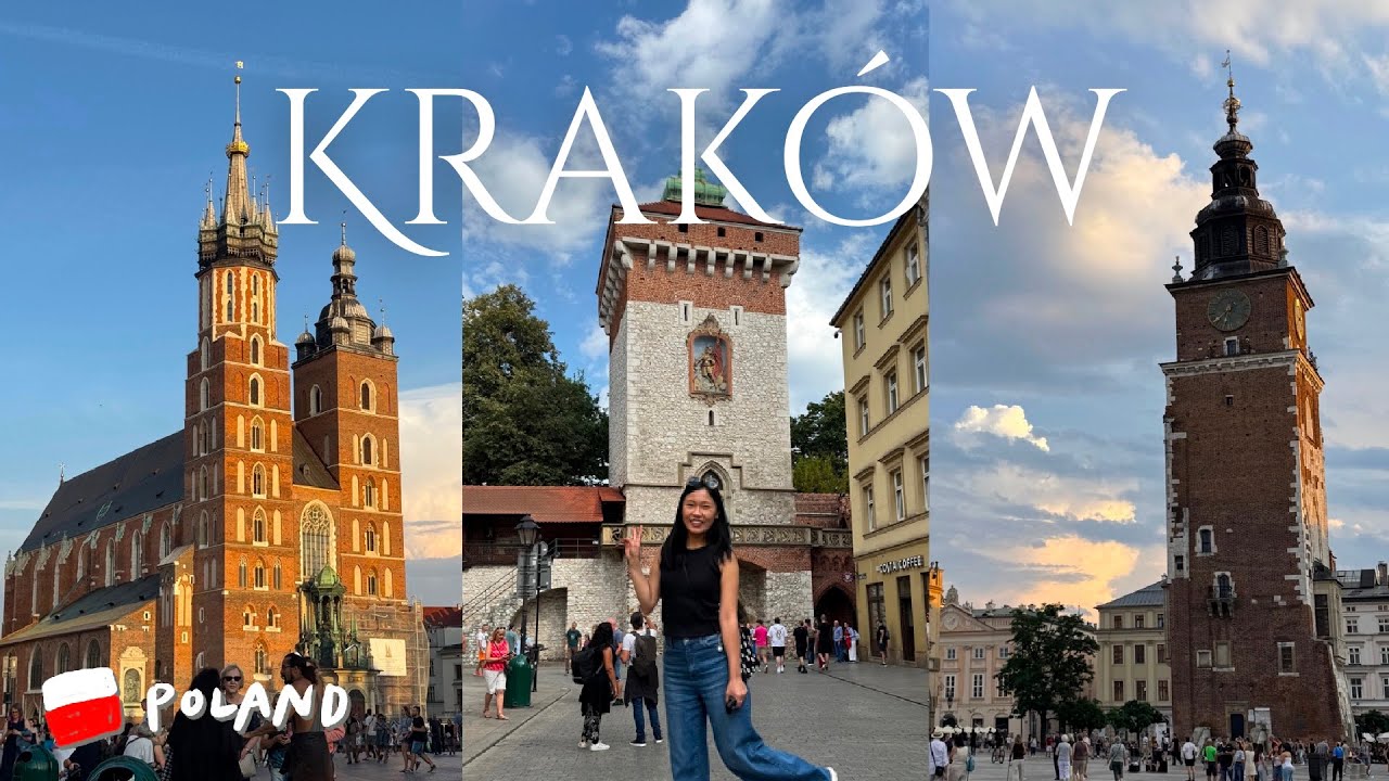波蘭 Vlog 🇵🇱｜克拉科夫一日探險：傳說的龍、廣場小喇叭、地下博物館 & 會飛的老鼠(?)