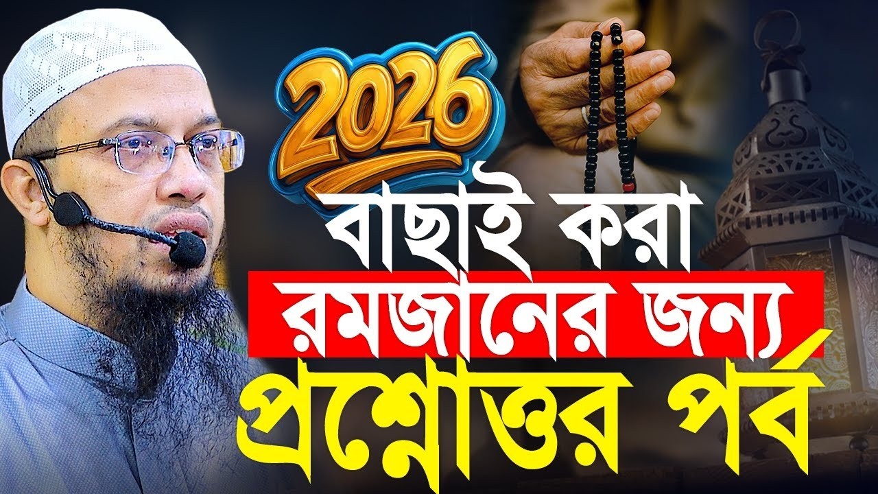 ২০২৬ রমজানের জন্য প্রশ্নোত্তর পর্ব। শায়খ আহমাদুল্লাহ প্রশ্ন উত্তর। Shaikh Ahmadullah