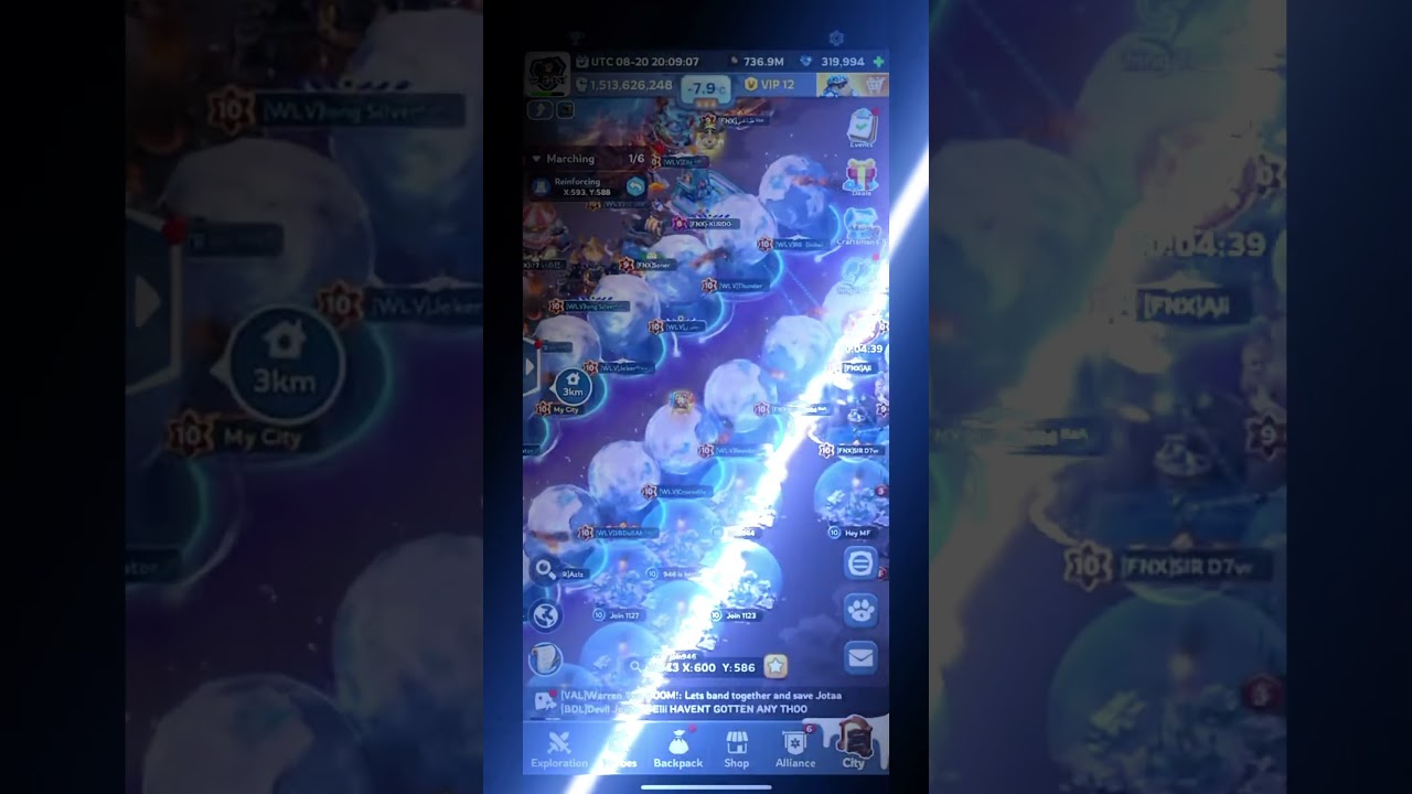 White out survival largest group of whales in S943 😎🔥!