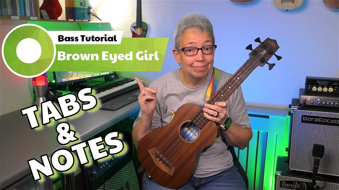 Brown Eyed Girl - Bass Tutorial