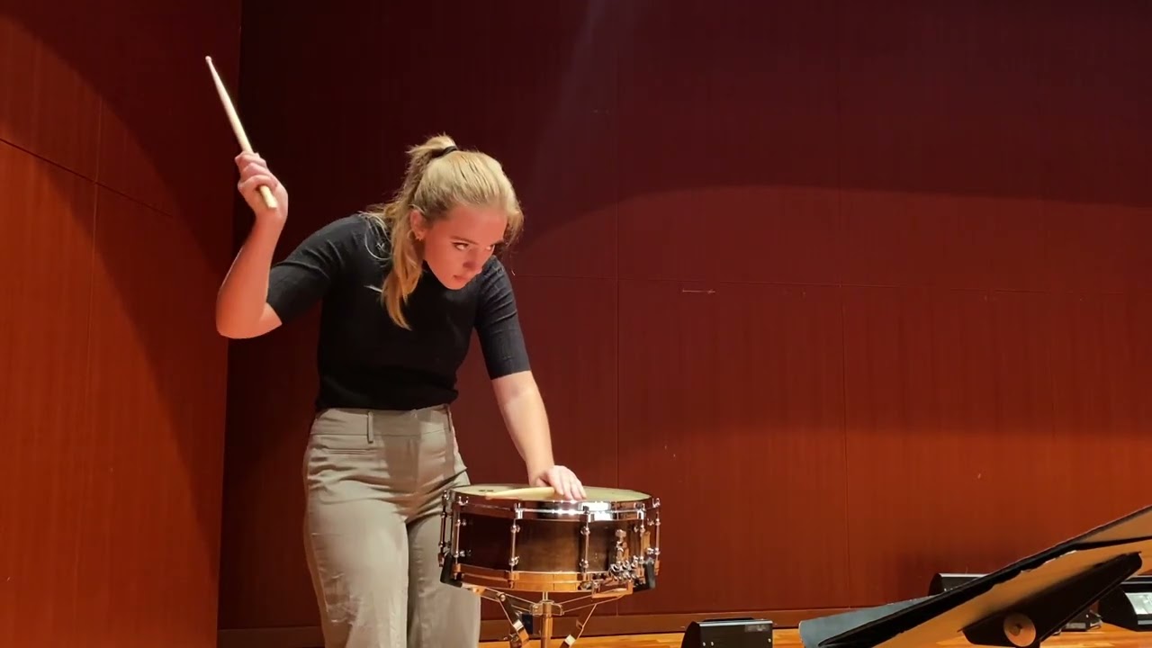 Rhema by Zach Paris (Snare Drum Solo)