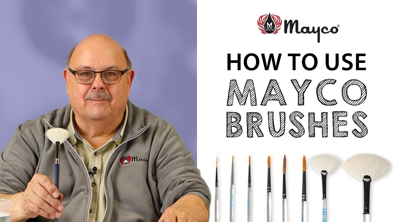 How to Use Mayco Brushes