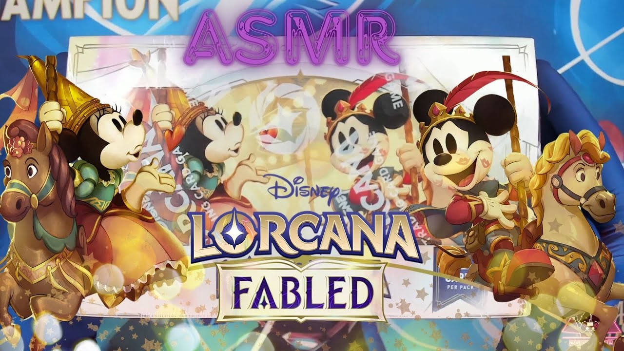 #ASMR | Disney Lorcana ✨ Fabled ✨ ENCHANTED PULL!