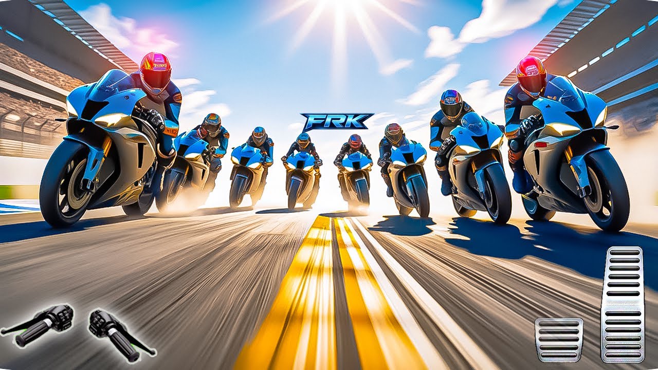 Bike Racing Gameplay Real Bike Racing 3D Gameplay - Offline Bike Stunt Racing Game