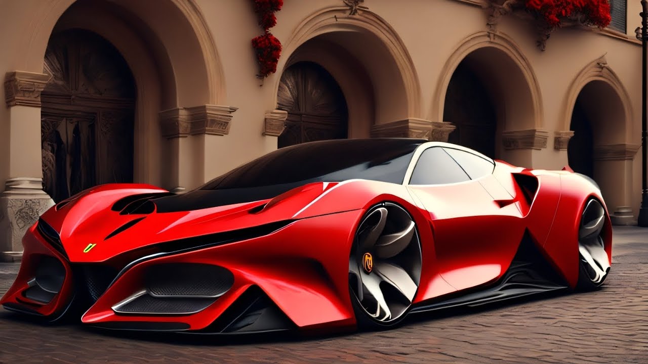 Asking AI What FERRARI Cars look like in the future (VERY COOL)