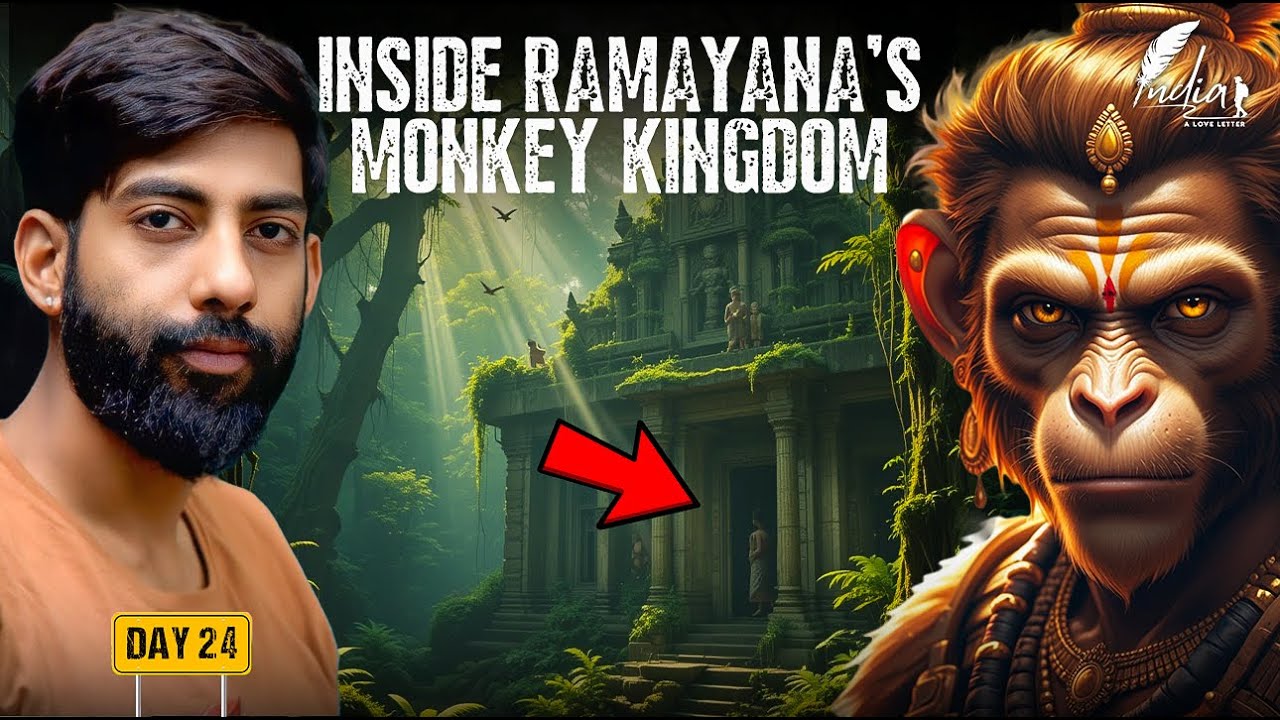 I Visited the Lost Monkey Kingdom from Ramayan – It Still Exists Day 24