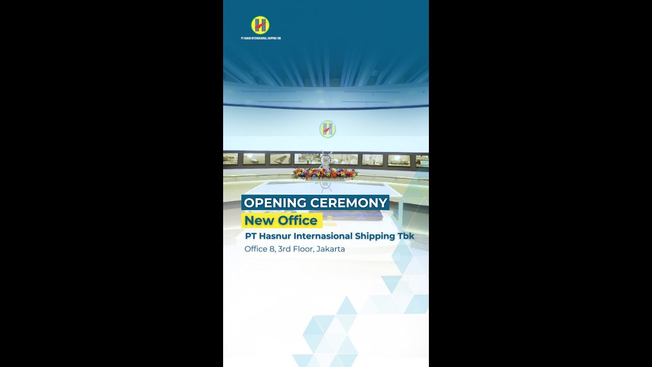 Opening Ceremony New Office PT Hasnur Internasional Spipping Tbk #shorts