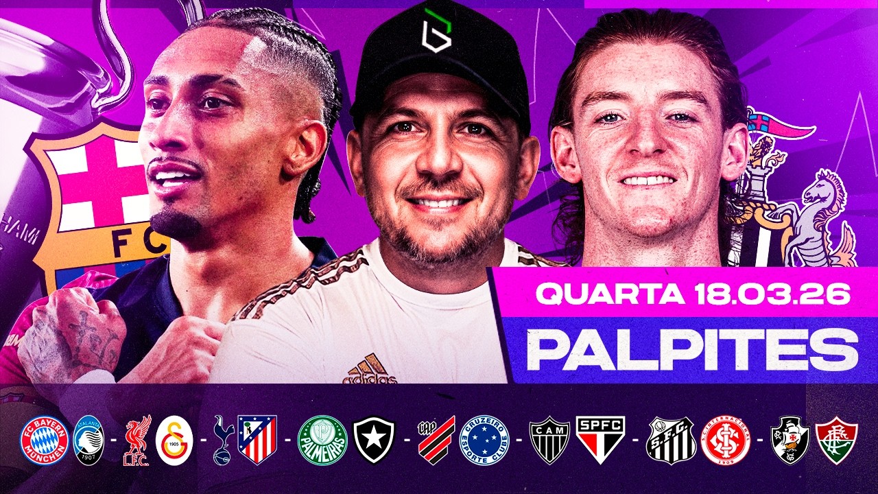PALPITES DE FUTEBOL PARA O DIA 18 03 2026 (QUARTA-FEIRA) | Boleiros Tips
