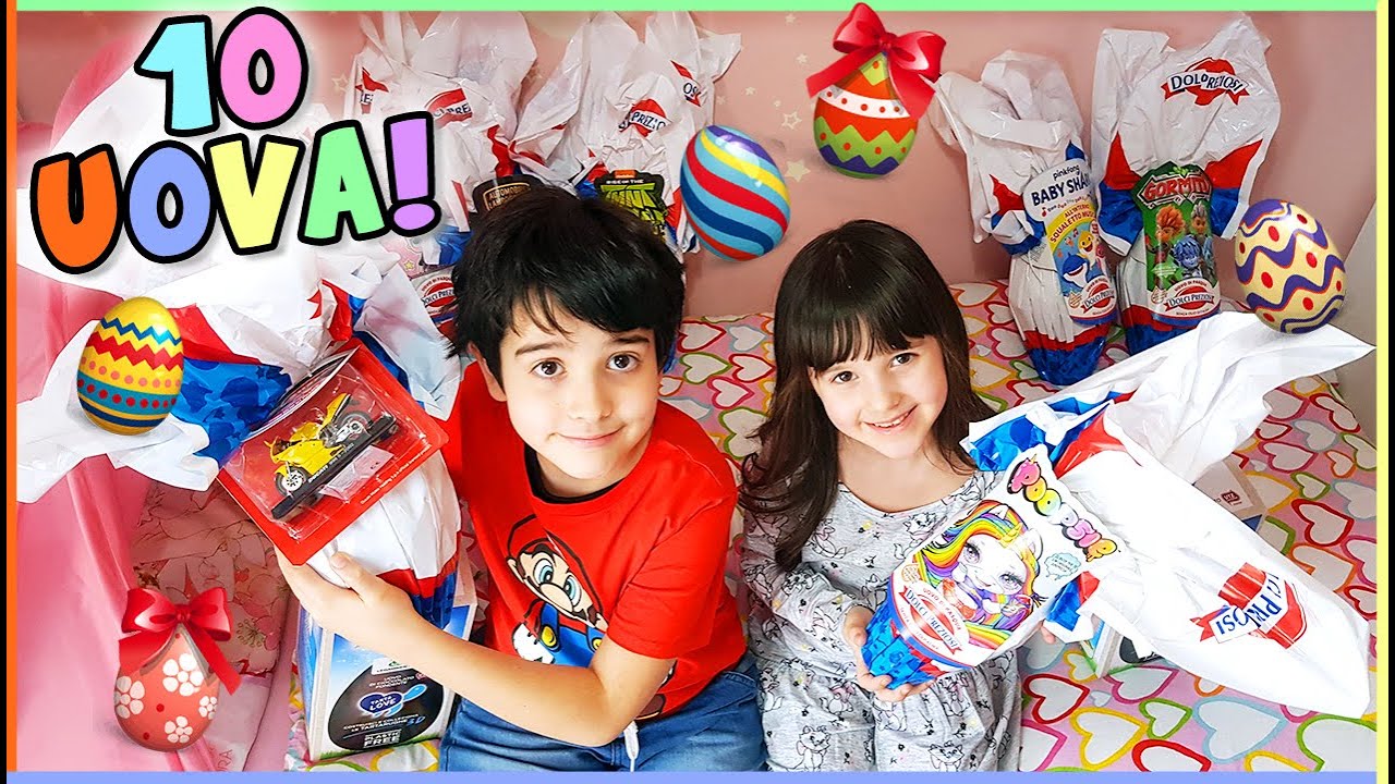 10 UOVA DOLCI PREZIOSI - Pasqua 2020