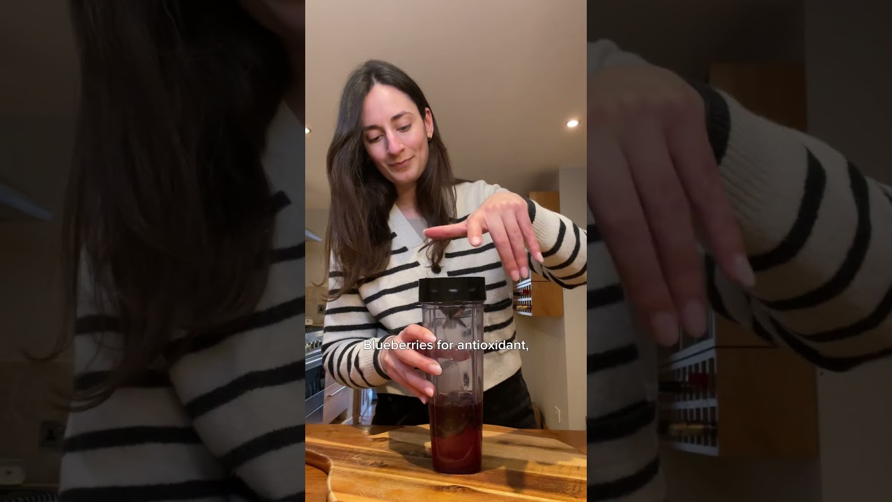 Домашний электролитный напиток со вкусом черники 🫐💧