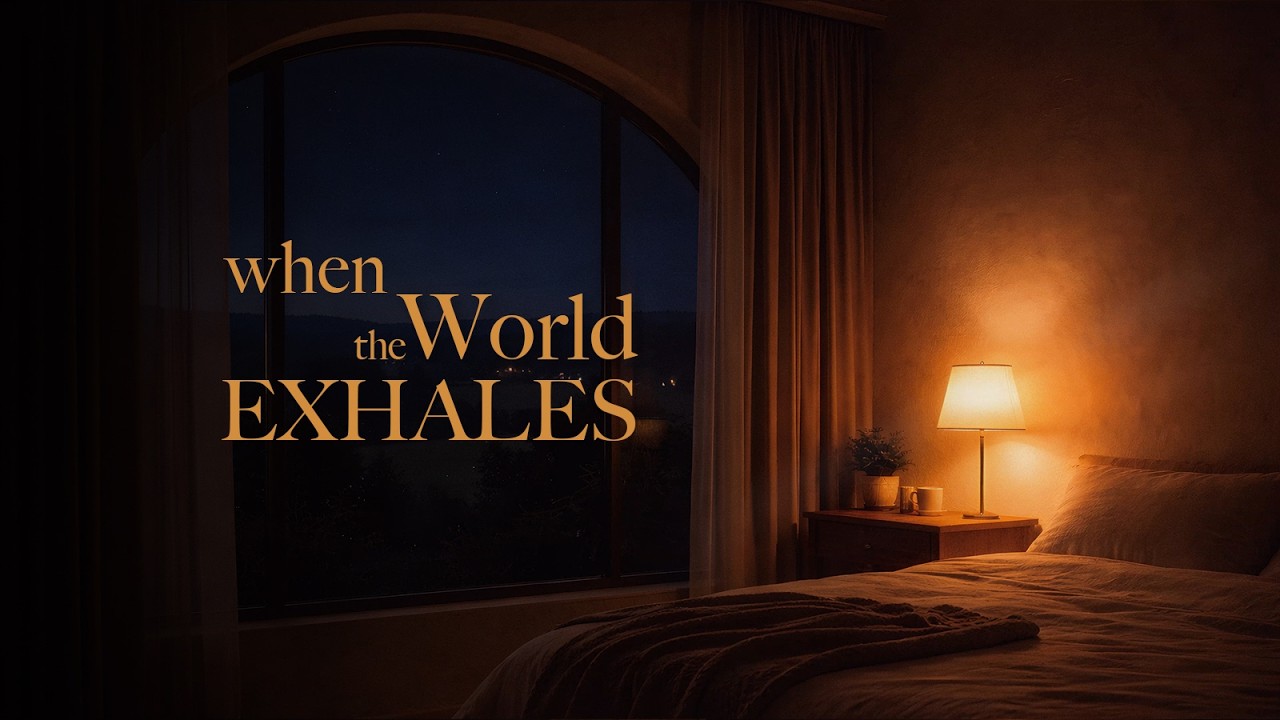 when the world exhales | quiet night rest