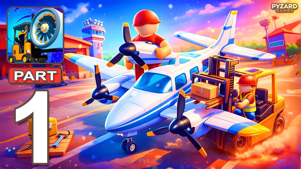 Aircraft Constructor Idler - Gameplay Walkthrough Part 1 (Android, iOS)