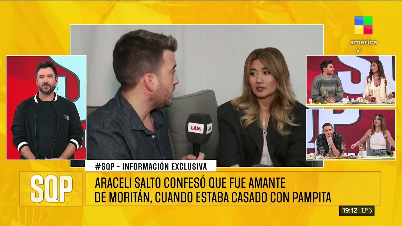 💥 ARACELI SALTO CONFESÓ QUE FUE AMANTE DE ROBERTO GARCÍA MORITÁN CUANDO ESTABA CON PAMPITA