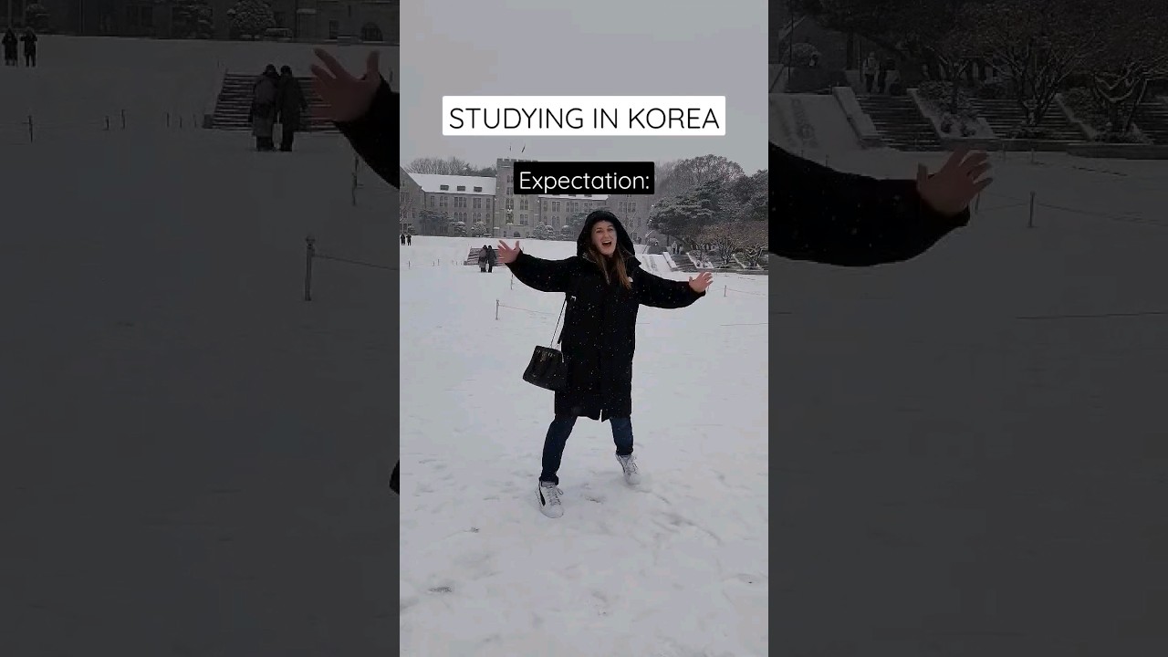STUDYING IN KOREA 🇰🇷 - Expectation v. Reality #gks #korea #studyinkorea