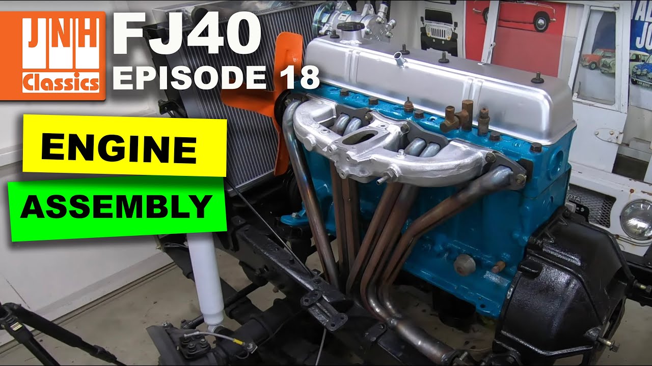 FJ40 Restoration (Episode 18) - Engine Assembly Part 1