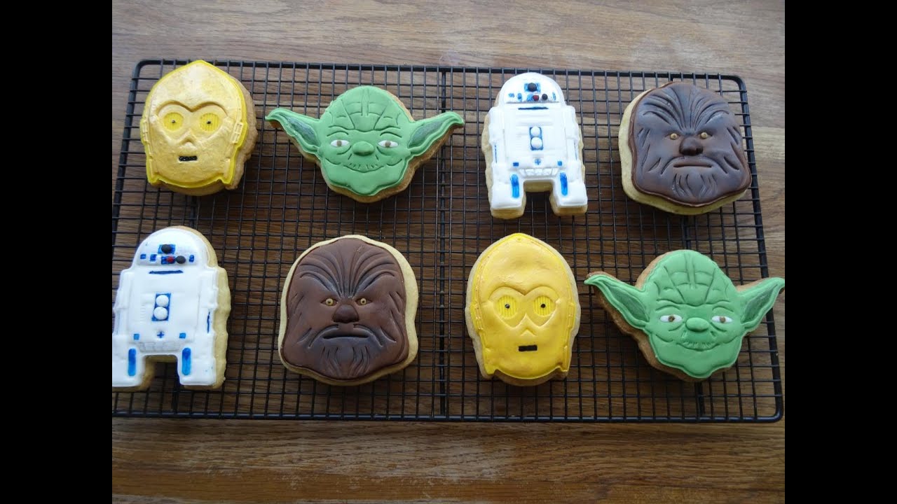 Butter Cookies (Star Wars Cookies).....how to