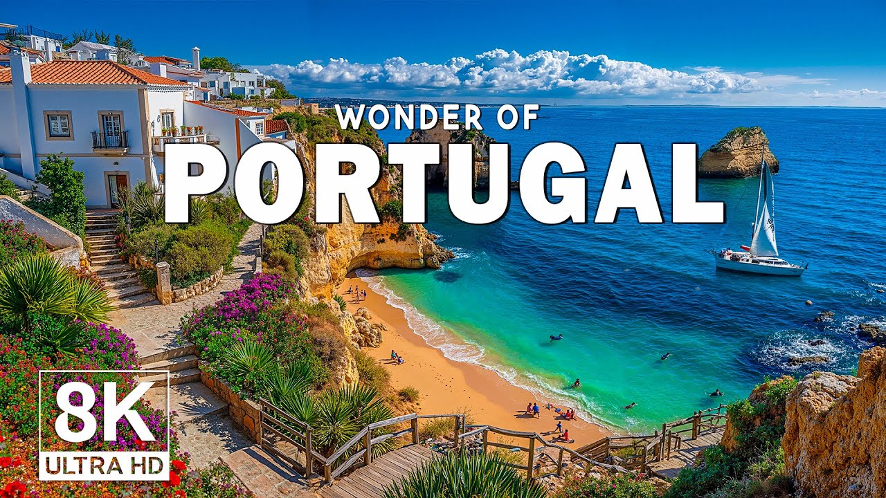 Wonders of Portugal – Explore Villages, Valleys, and Coastal Beauty | Travel Video 4K
