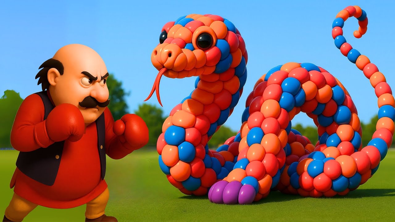 Motu The Boxer vs The Big Snake | Epic Animal Fight Story for Kids | A2Z Kids Stories