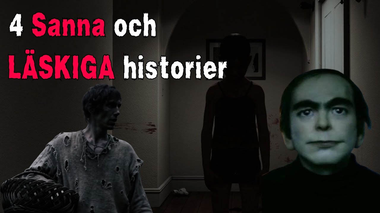 4 läskiga Skräckhistorier att lyssna på innan du ska sova!