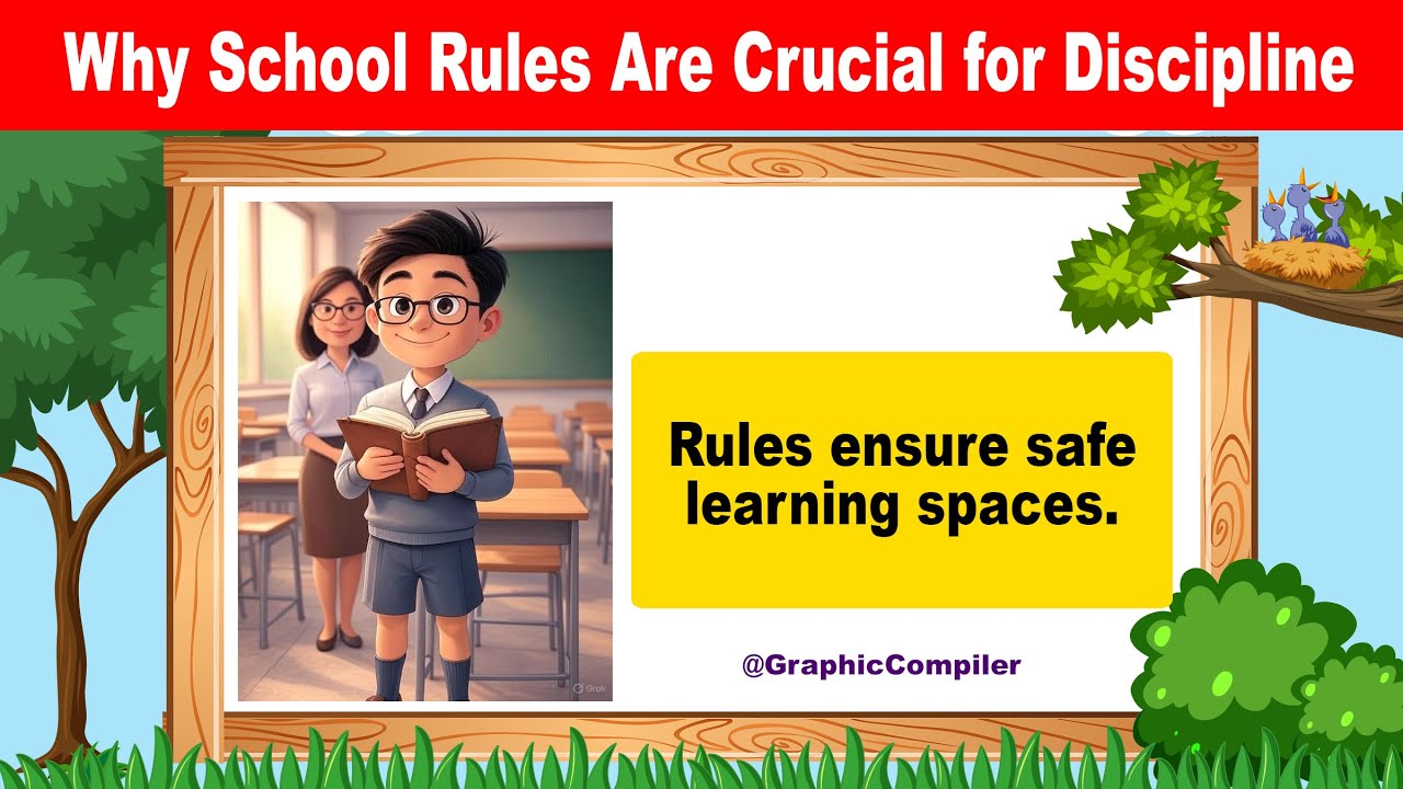 Why School Rules Boost Discipline | GraphicCompiler | #SchoolLife #Education #AnimatedLearning