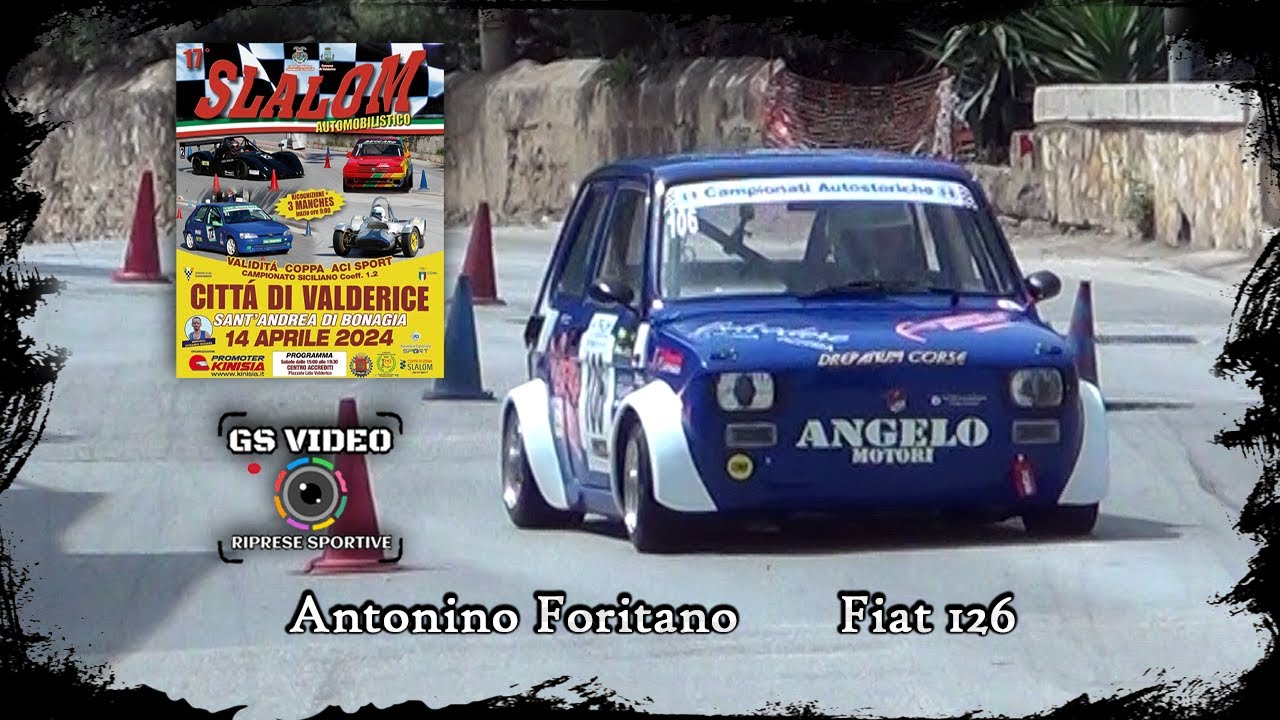 17° Slalom Città di Valderice - Sant'Andrea di Bonagia | Antonino Foritano | Fiat 126