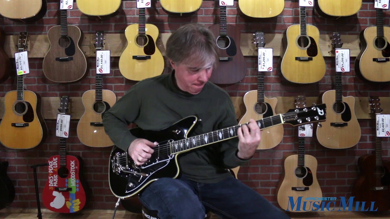 Duesenberg Paloma Guitar Black - DEMO