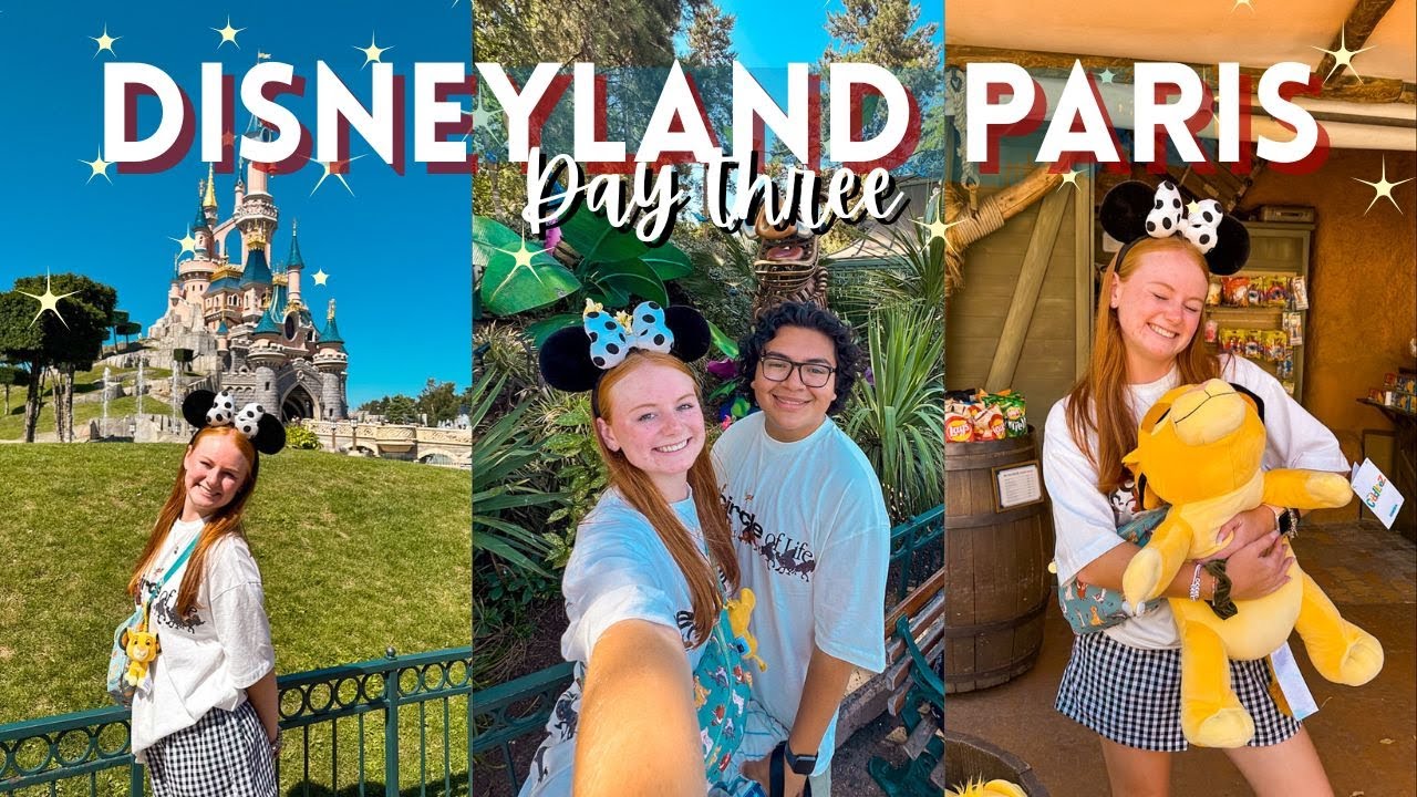DISNEYLAND PARIS VLOG | DAY 3 | A Day at Disneyland Parc, Shows, Parade & Walt Disney Studios🇫🇷✨🐭